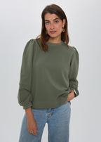 ZIELONY SWETER DAMSKI