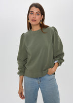 ZIELONY SWETER DAMSKI